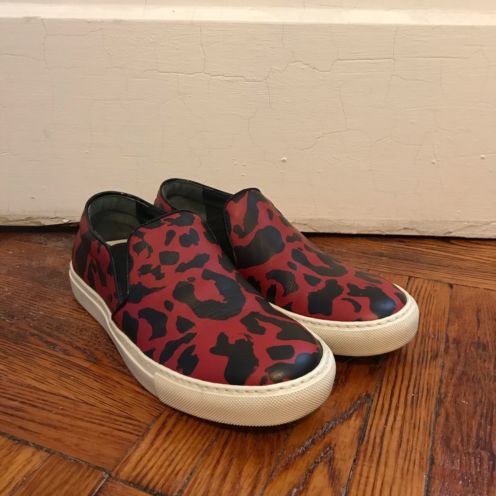 Alexander McQueen Leopard Printed Sneakers